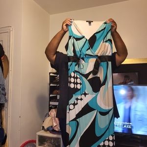 PLUS-SIZED MAXI DRESS